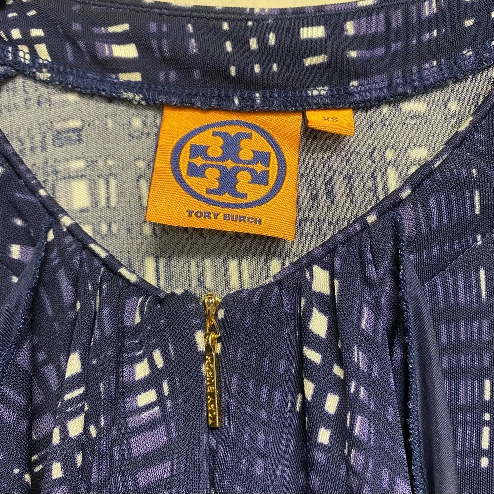 Tory Burch Women’s Clementine Dress XS Plaid Ruffle Designer Luxury Feminine
